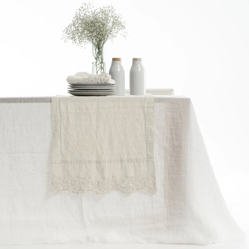Runner in Puro Lino StoneWashed no Stiro - Cerchi