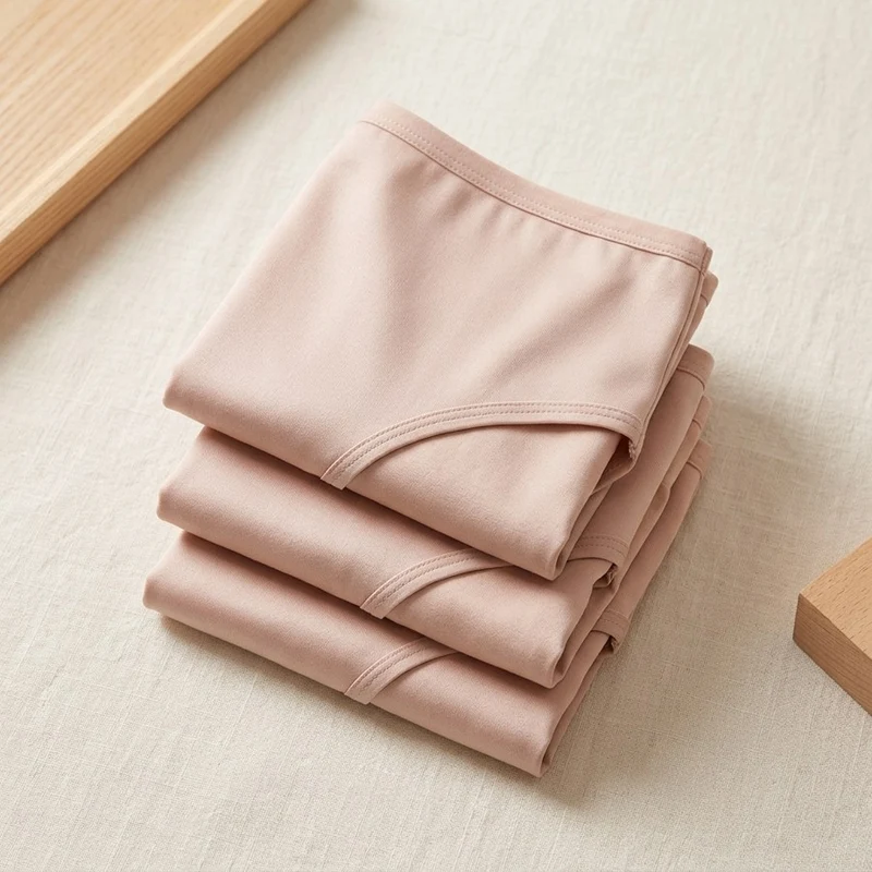 Lot de 3 Culottes en Soie de Mûrier 100% - Taille Basse Femme