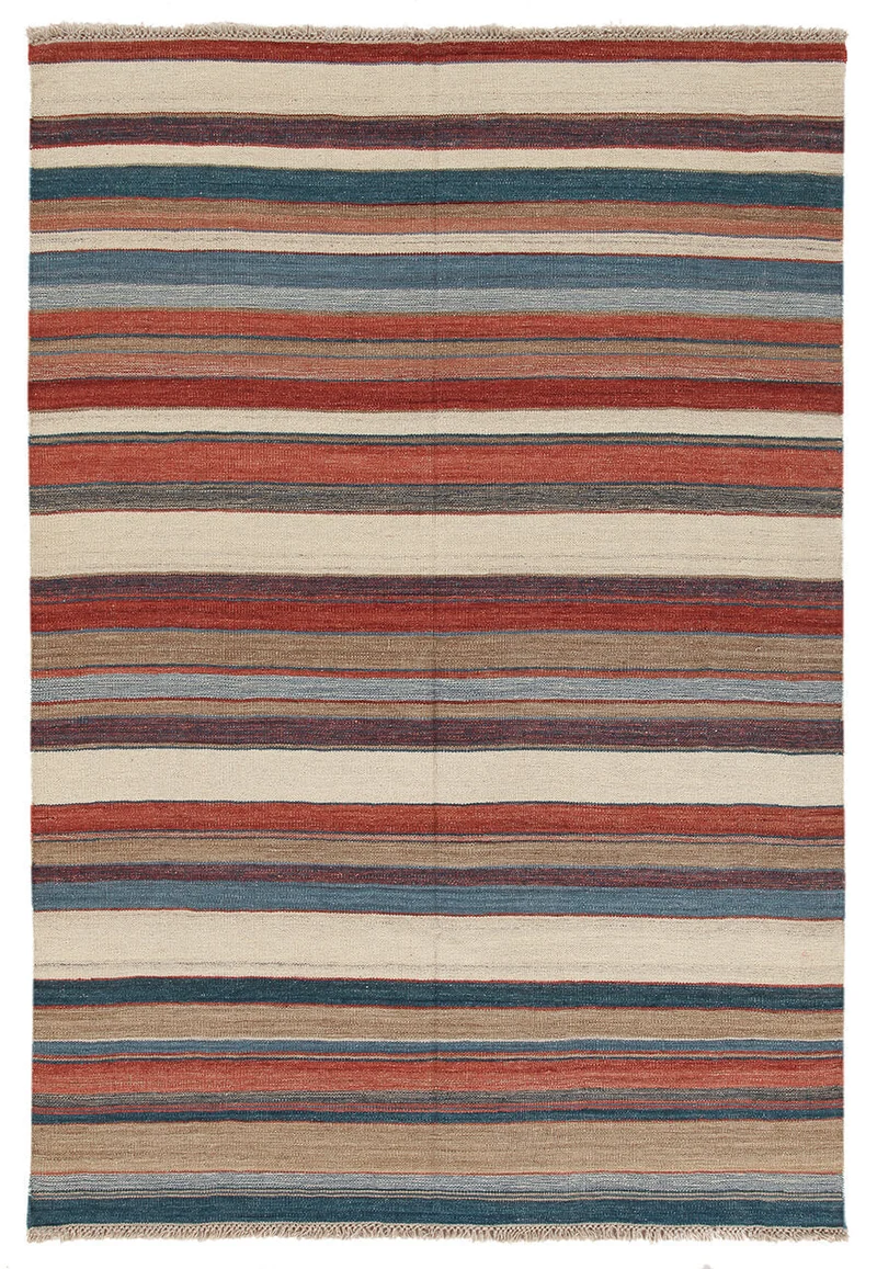 Tappeto Moderno Kilim Hippie Multicolor