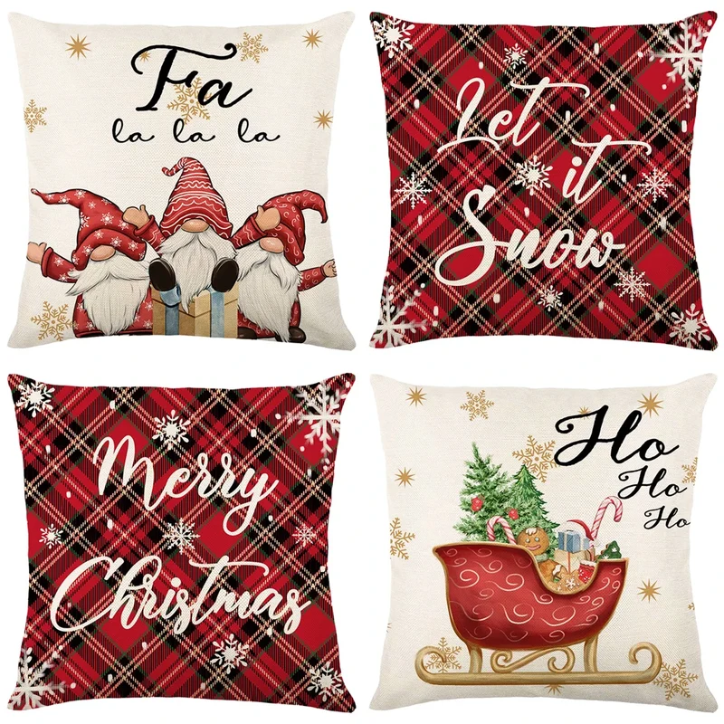 Coussin chaise de noël