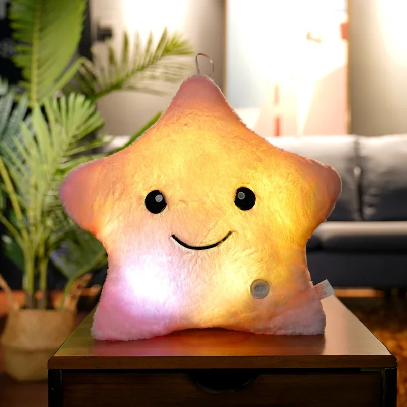 Coussin étoile lumineux