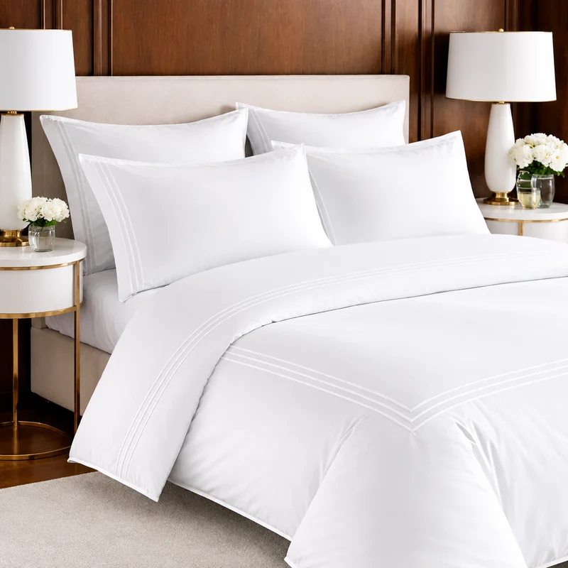 Luxury Egyptian Giza 1000 Thread Cotton Sateen - Duvet Cover