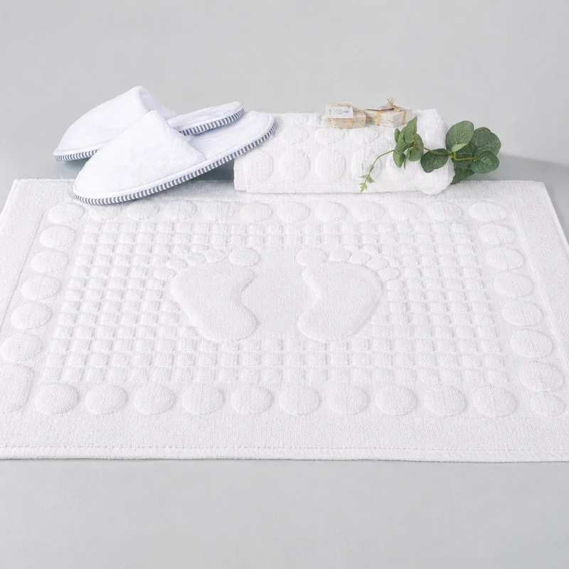 Happy Feet cotton Bathmat 1000gsm