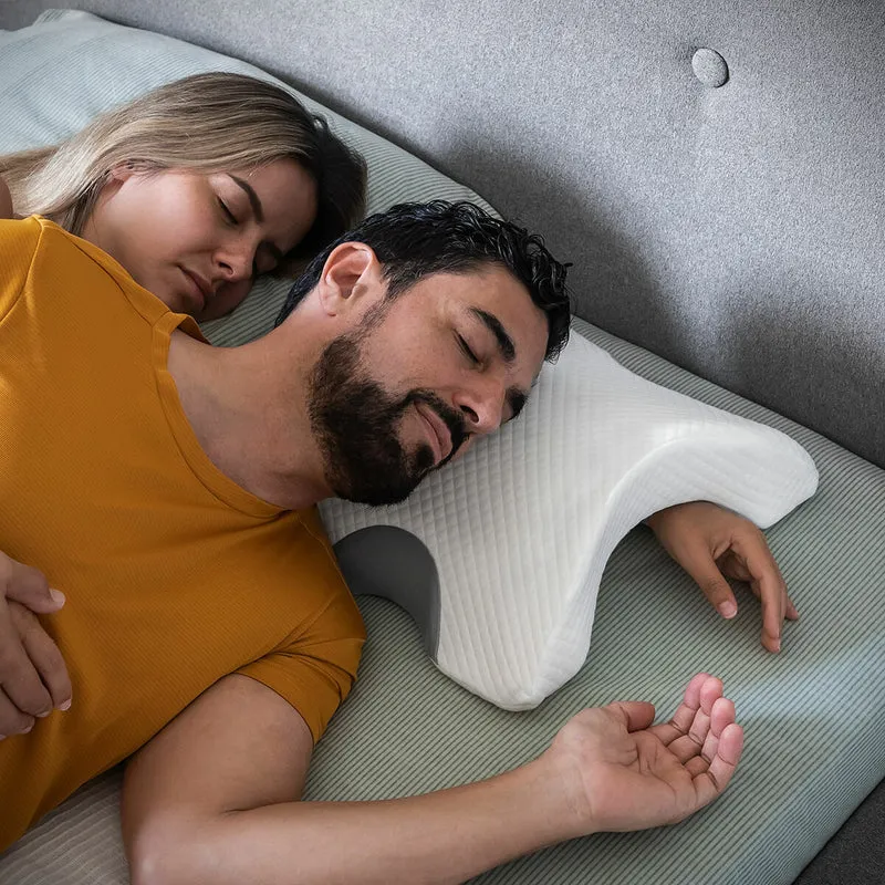 Coussin Cervical Viscoélastique pour Couple