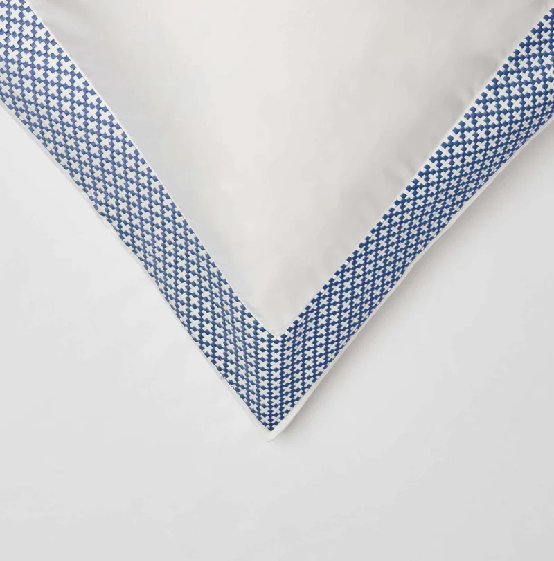 Madison 550 Thread Pure Cotton Sateen Cobalt - Pillowcase