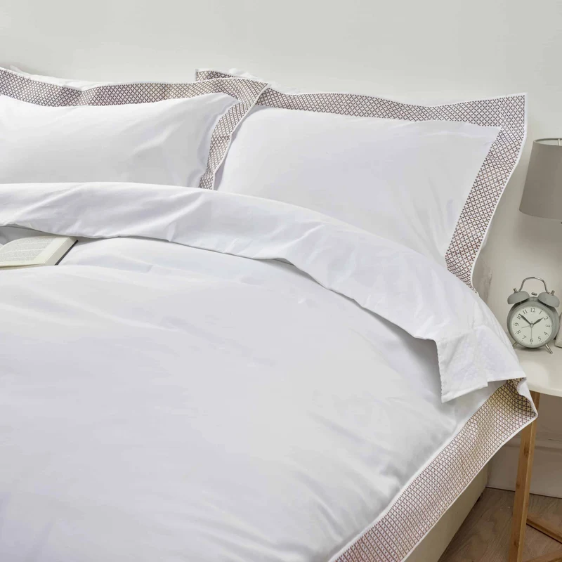 Madison 550 Thread Pure Cotton Sateen Copper - Duvet Cover