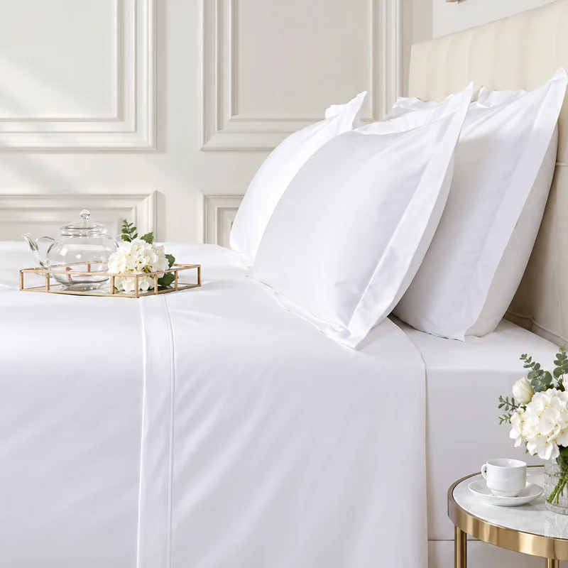 Boutique Egyptian 400 Thread Cotton Percale - Duvet Cover