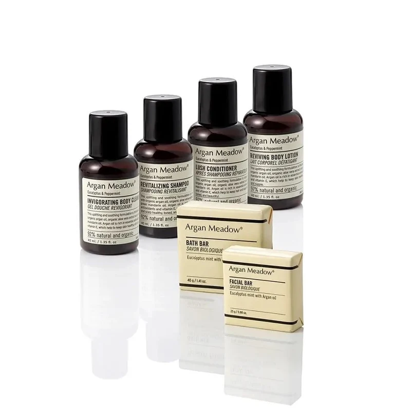Argan Meadow Hotel Complimentary Toiletries - 40ml Bottles