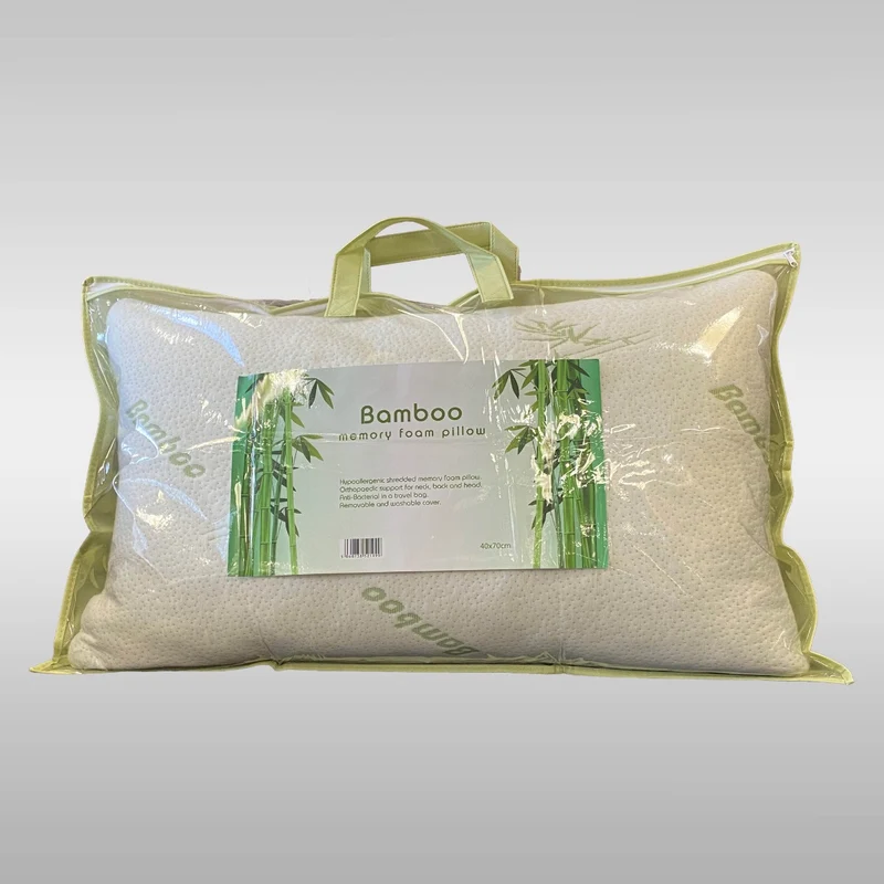 Bamboo Memory Foam Pillow 40x70cm