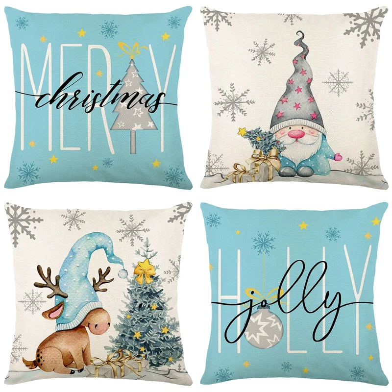 Coussin de noël décoration