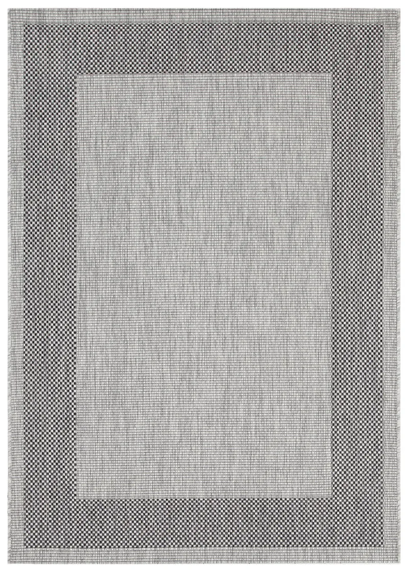 Tappeto Outdoor Flatweave Nero