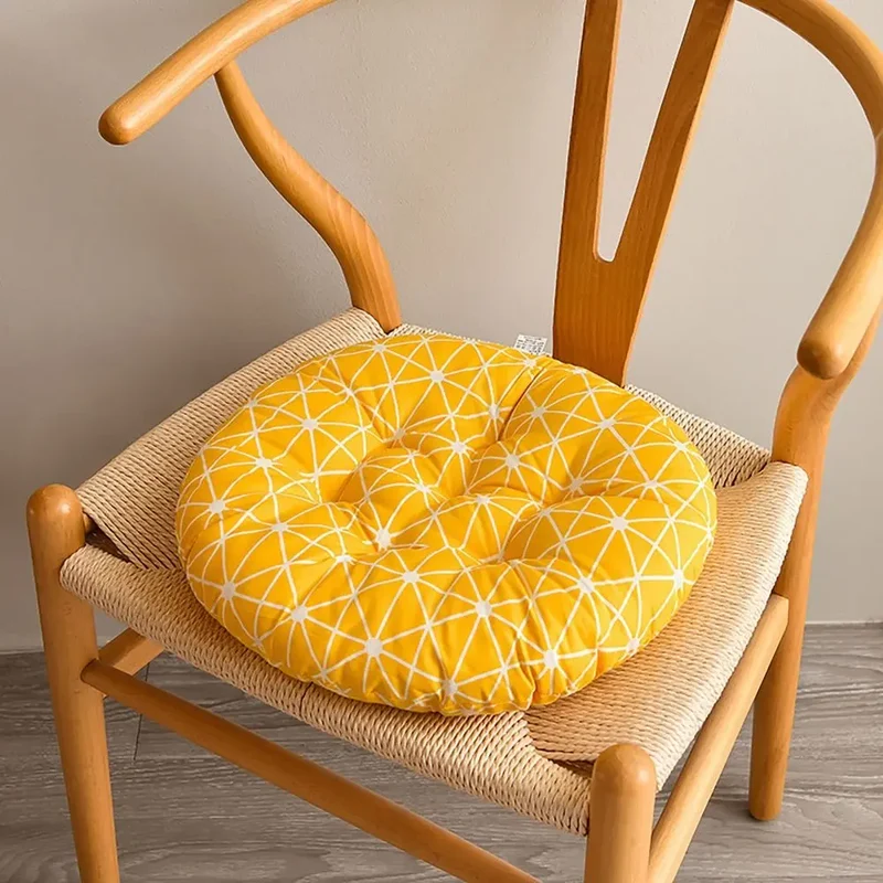 Coussin rond chaise
