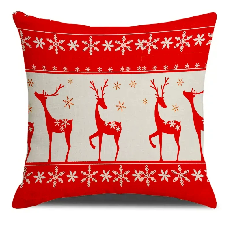 House de coussin de noël 50 x 50 cm