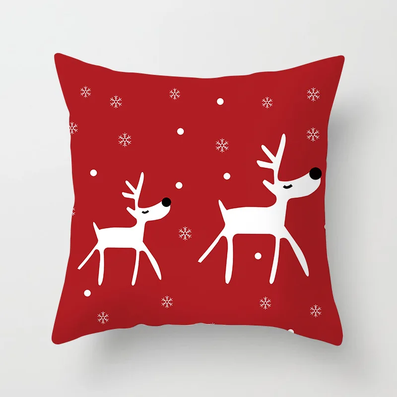 Housse de coussin de noël