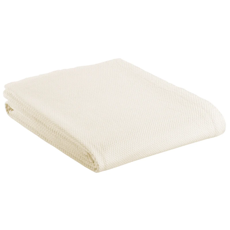 Copriletto in Piquet di Cotone Stonewashed - Tyler