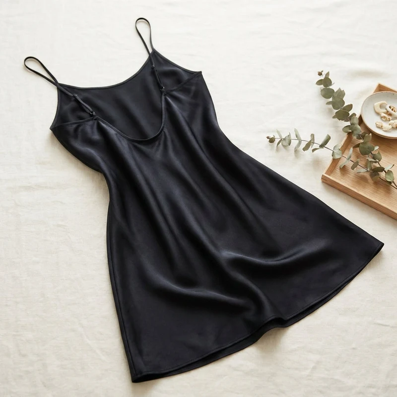 Chemise de Nuit en Soie de Mûrier 100% - 16 MM