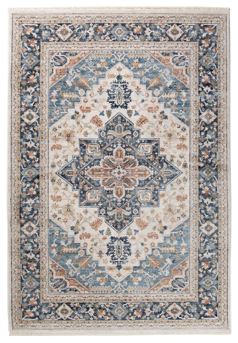 Tappeto Moderno Birjan Blu