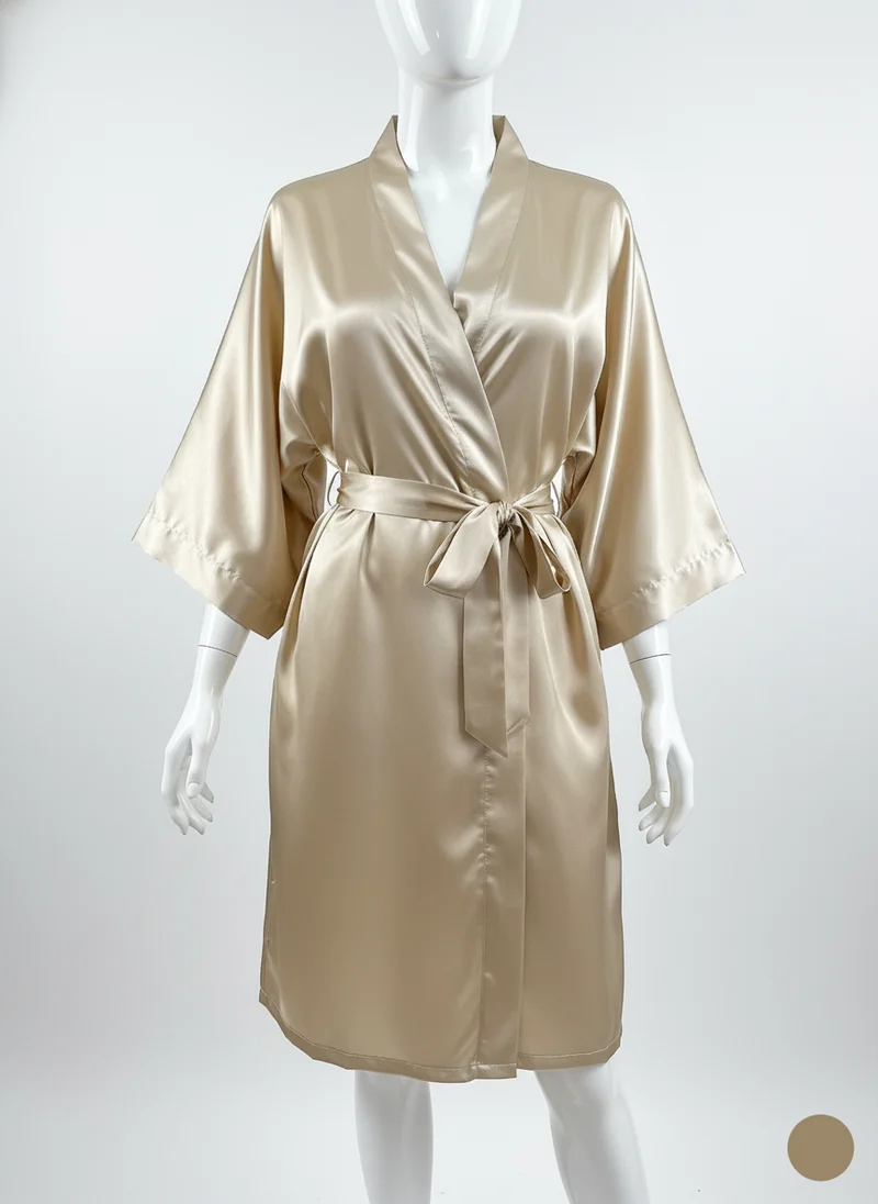 Kimono en satin