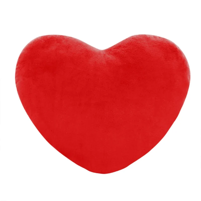 Coussin coeur rouge
