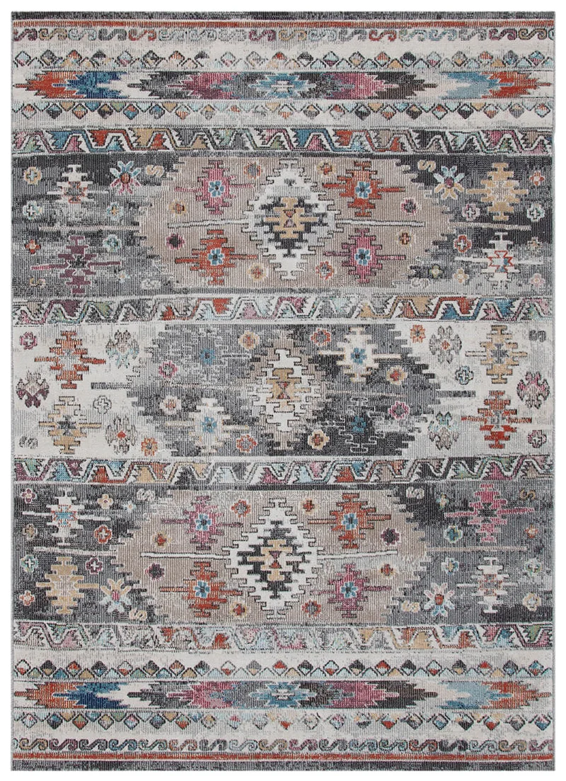 Tappeto Outdoor Maggio Grigio