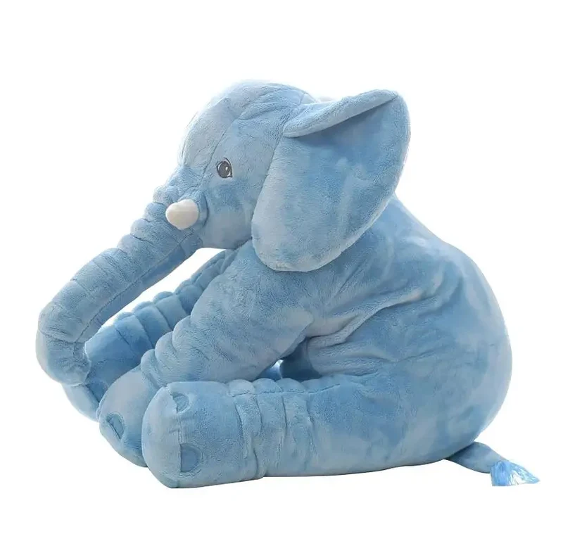 Coussin peluche éléphant