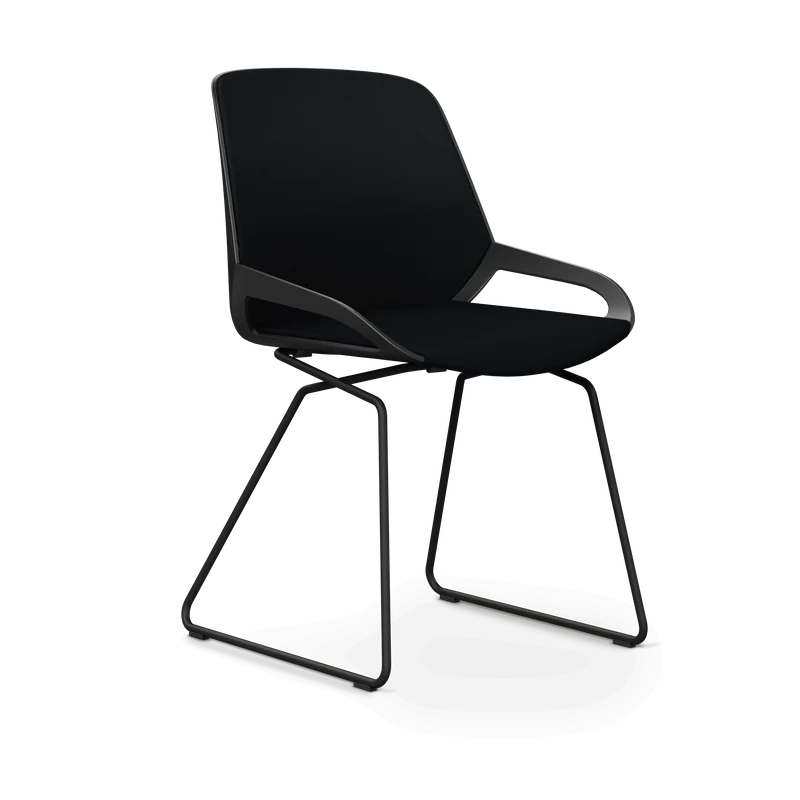 Aeris Numo Comfort Kufengestell Sitzbezug schwarz