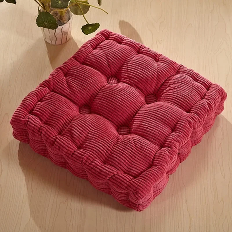 Coussin extérieur carré en velours
