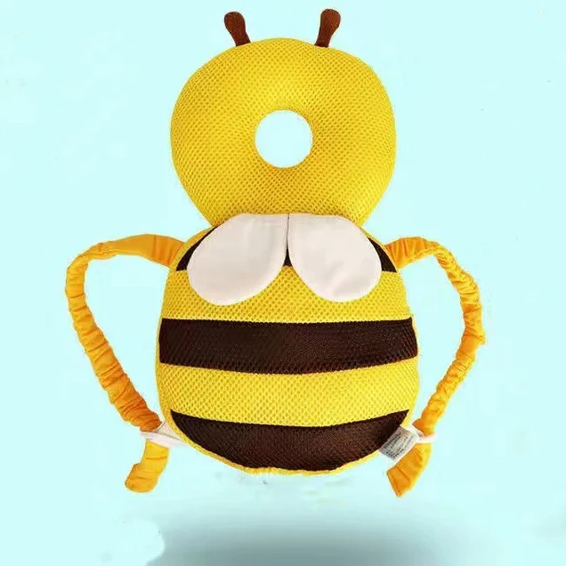 Coussin anti tête plate en forme d'abeille