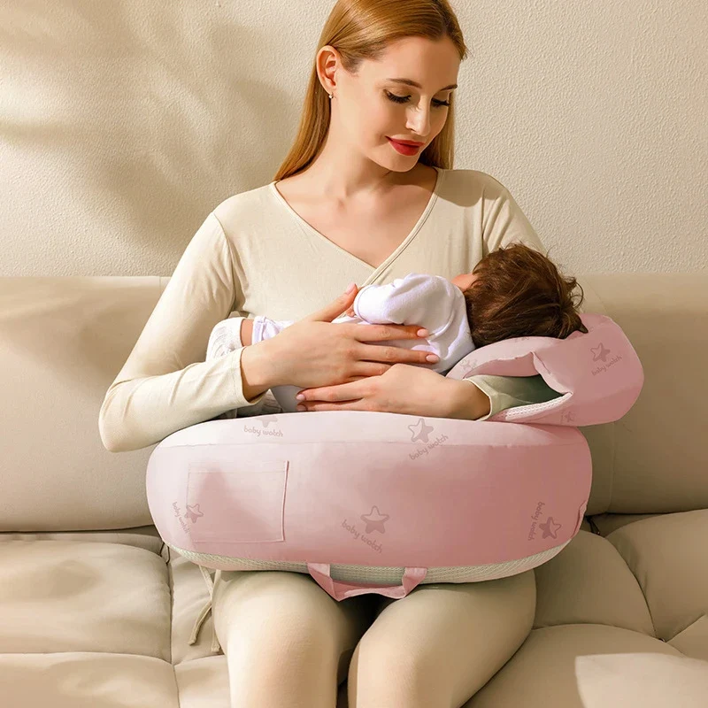 Coussin d'allaitement avec un support de bras