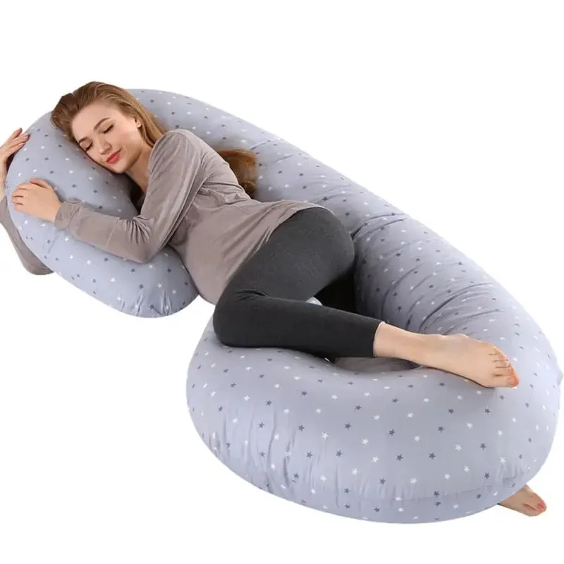 Coussin de grossesse en forme de C