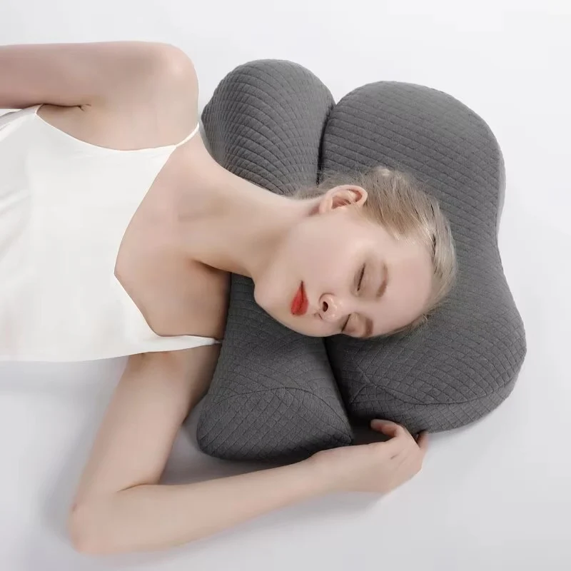Coussin cervical ergonomique à mémoire de forme
