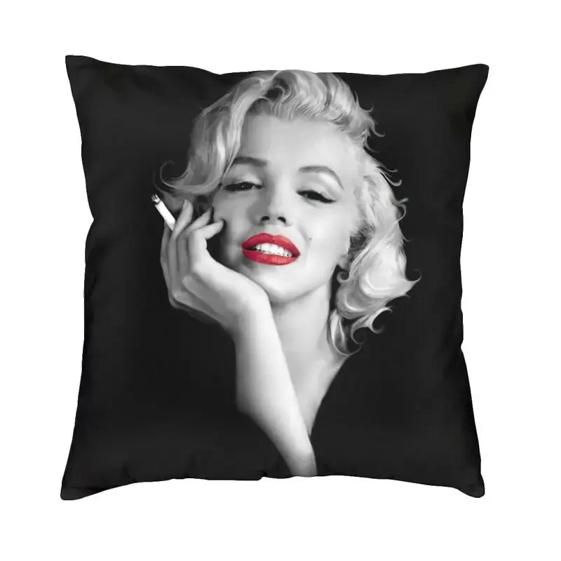 Housse de coussin personnage vintage Marilyn Monroe
