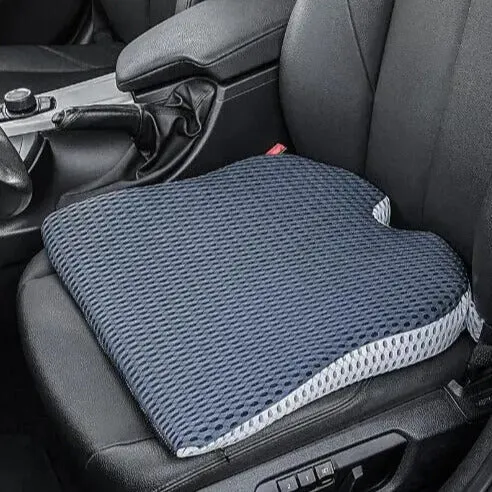 Coussin mémoire de forme pour voiture de couleur grise