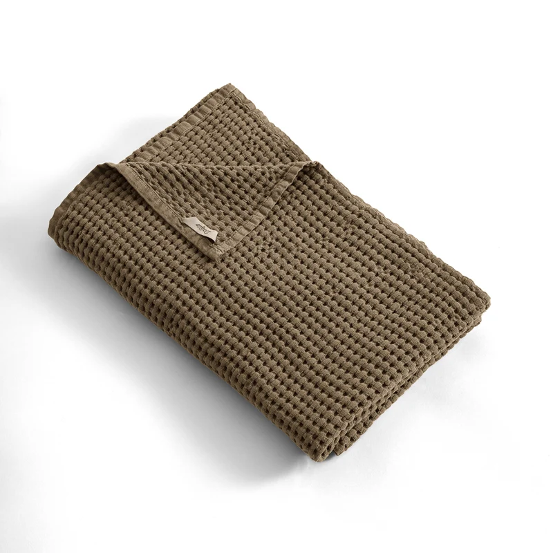 Telo doccia nido d'ape stonewashed