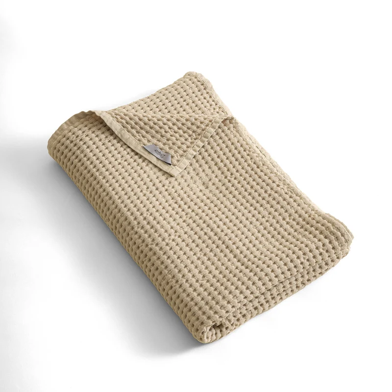 Telo doccia nido d'ape stonewashed
