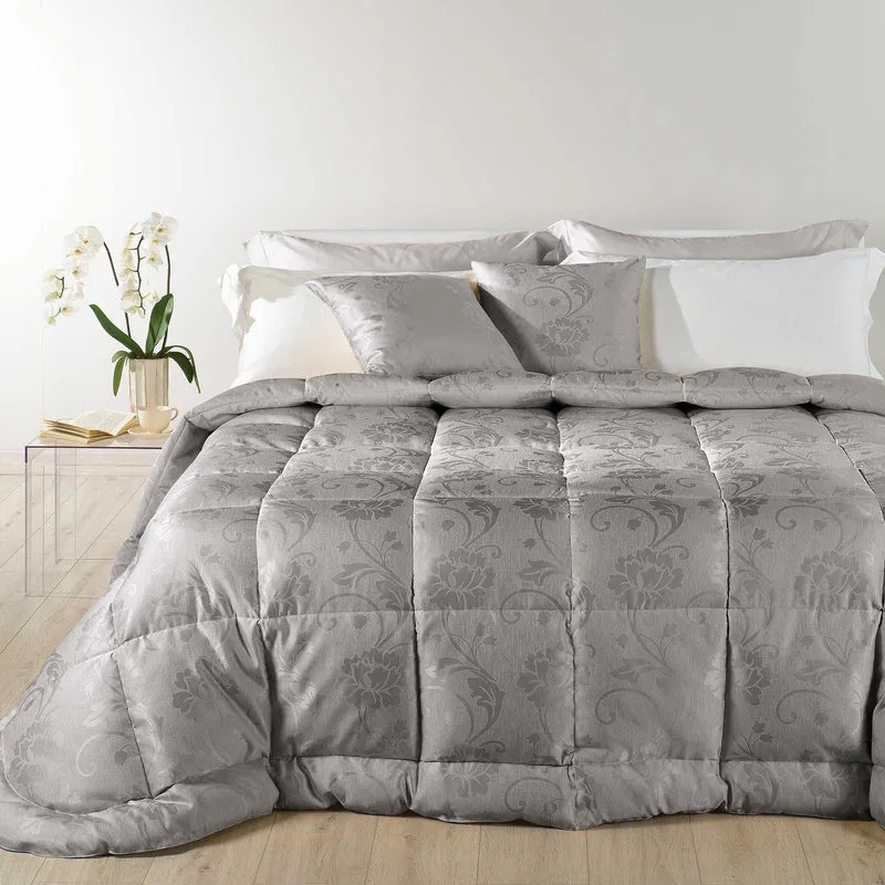 Trapunta in Piuma Atelier Barocco in Raso Jacquard 220 gr/mq