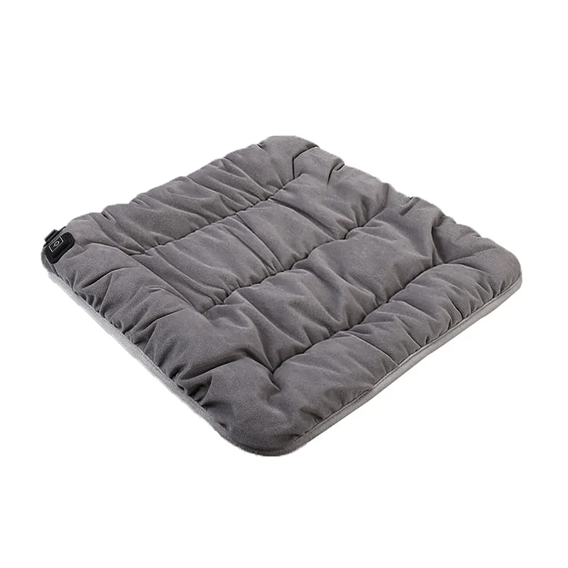 Coussin chauffant carré pour chaise
