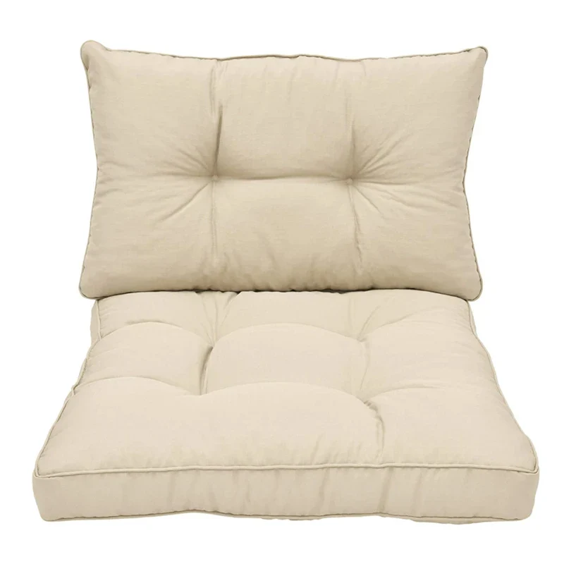 Coussin salon de jardin pour chaise d'extérieur