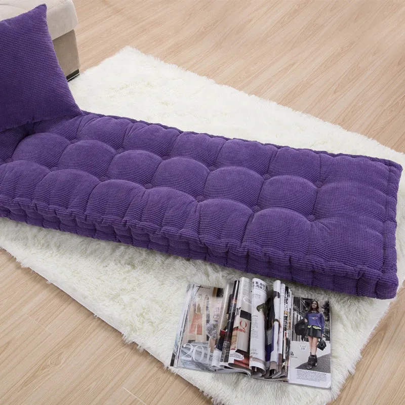Gros coussin de jardin en mousse à mémoire de forme