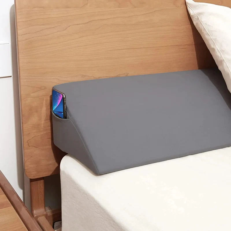Coussin de positionnement pour dormir avec poche de rangement