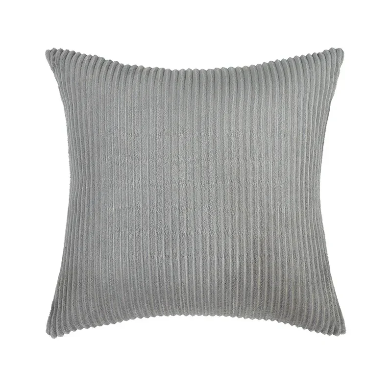 Coussin velours cotelé pour le canapé