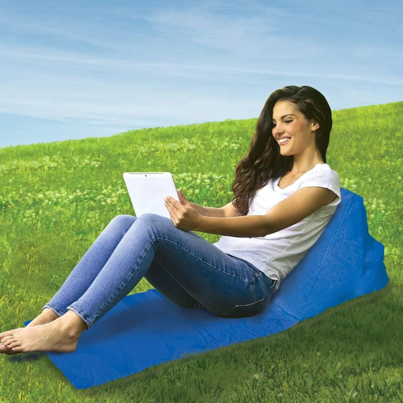 Coussin de plage gonflable et confortable