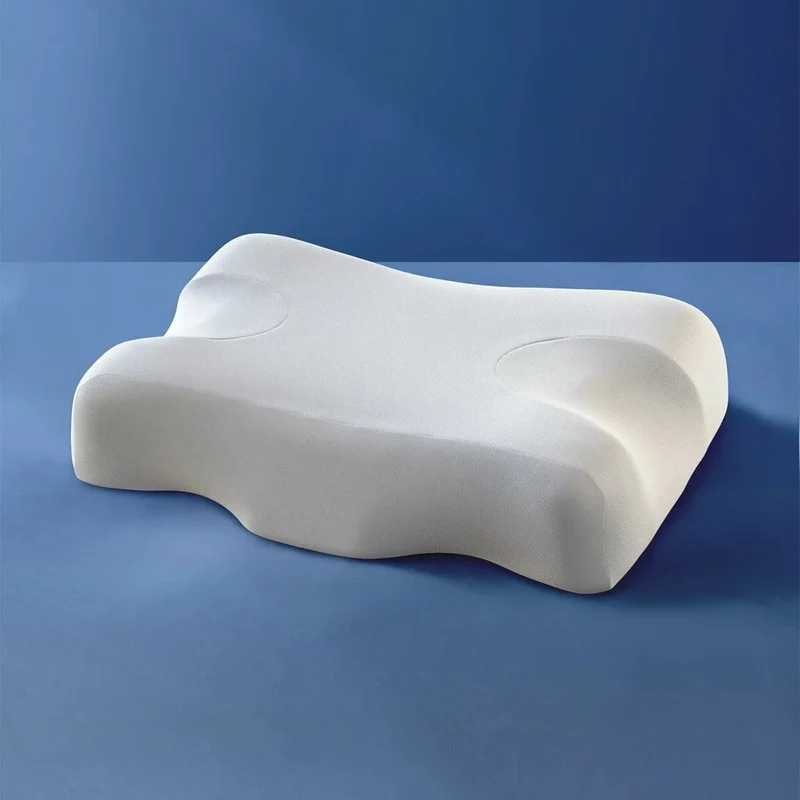 Coussin anti ronflement blanc à mémoire de forme