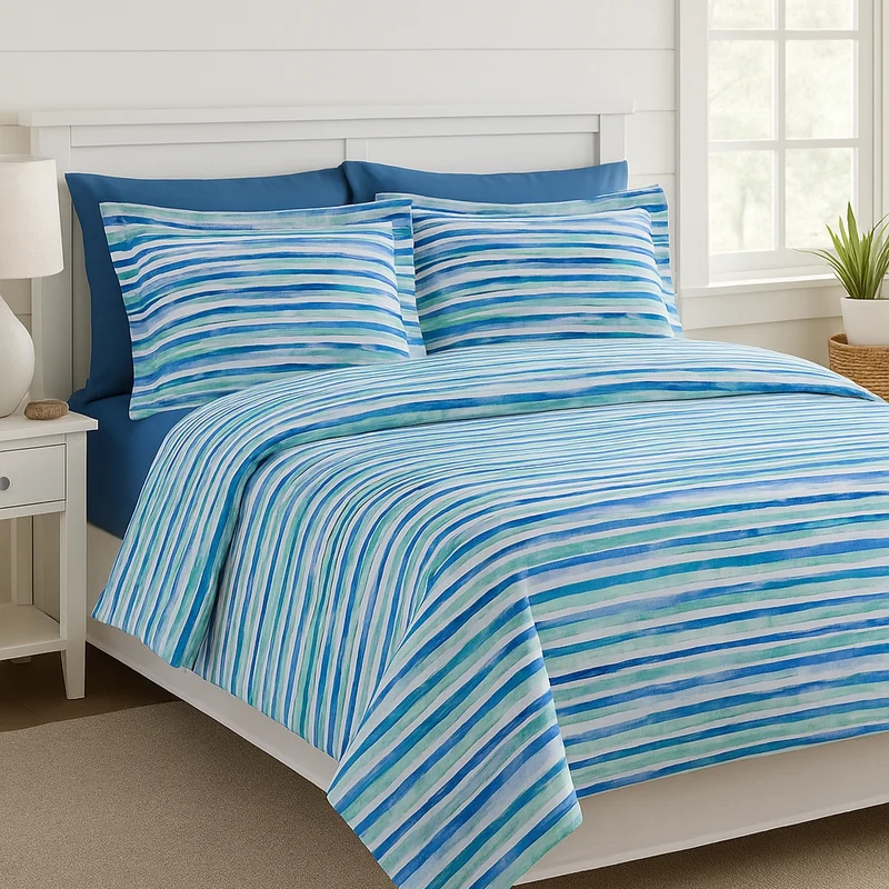 Completo Lenzuola lively Moderno in Percalle