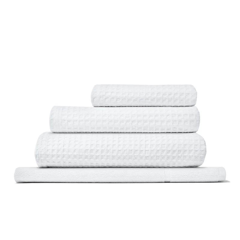 Asciugamani All-in linea nido d'ape