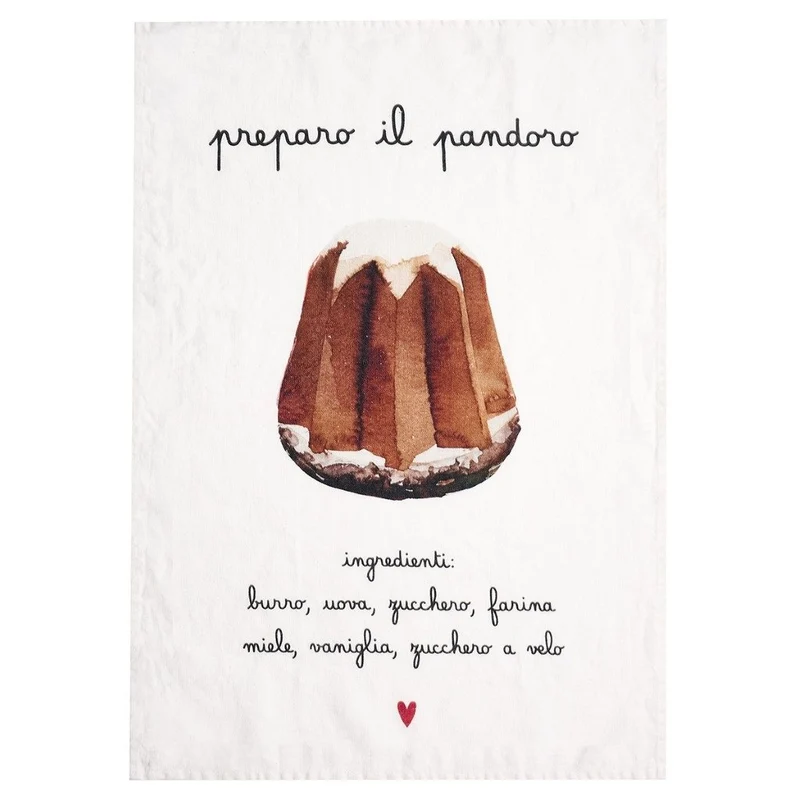 Canovaccio in Lino Stonewashed - Preparo il Pandoro