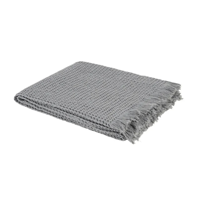 Telo arredo Copridivano in Plaid Grandecor stone in Nido d'ape