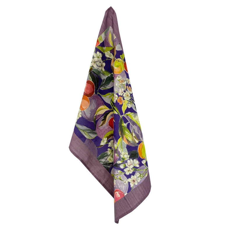 Strofinaccio in Misto lino Plum-misto-lino Mirabello Moderno