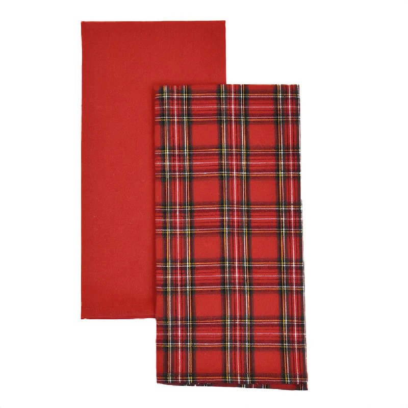 Set 2 Canovacci in Puro Cotone - Tartan