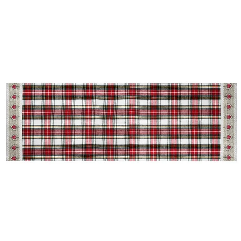 Runner in Puro Cotone Fantasia Check - Glasgow